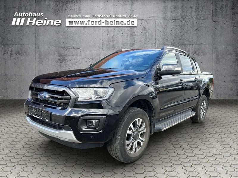 Dunkel schwarz metallic Gebraucht 2021 Ford Ranger Wildtrack Abholung | 37.990 € (Fairer Preis) - Bild 1/4