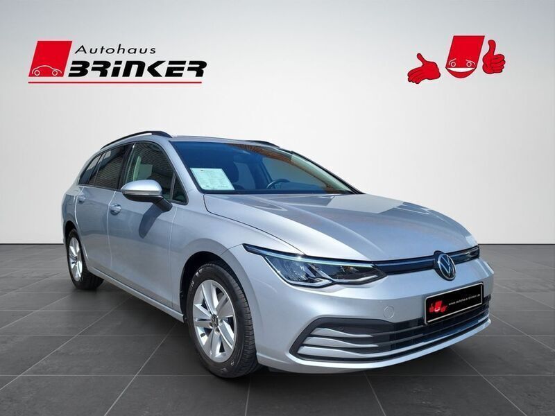 Silber Gebraucht 2020 VW Golf VIII Life Kombi | 17.930 € (Guter Preis) - Bild 1/4