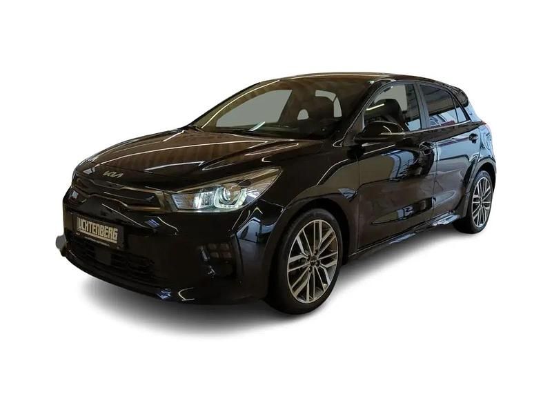 Schwarz Gebraucht 2023 Kia Rio GT-Line Limousine | 16.980 € (Fairer Preis) - Bild 1/4