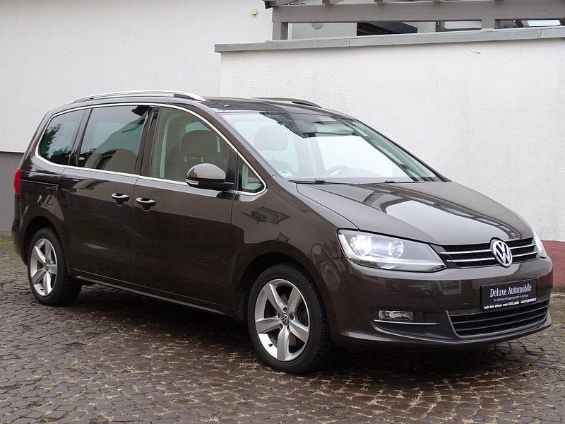 Gebraucht VW Sharan Highline 140 PS (102 kW) 2014 Schwarz Van / Kleinbus