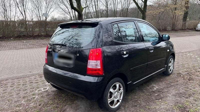 Gebraucht Kia Picanto 65 PS (47 kW) 2008 Schwarz Kleinwagen