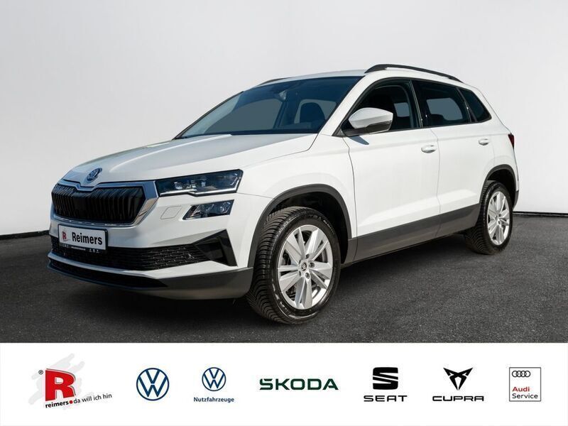 Weiß Gebraucht 2024 Skoda Karoq Selection SUV | 33.790 € (Fairer Preis) - Bild 1/4
