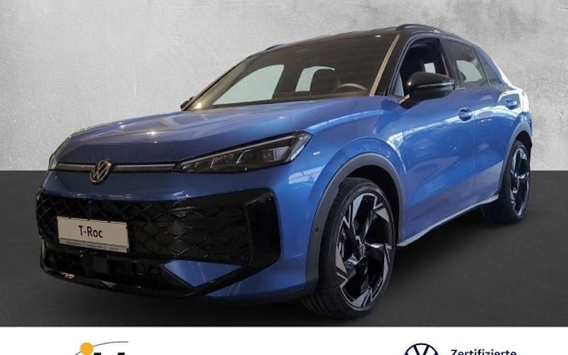 Blau Gebraucht 2025 VW T-Roc Style SUV | 41.980 € (Fairer Preis) - Bild 1/4