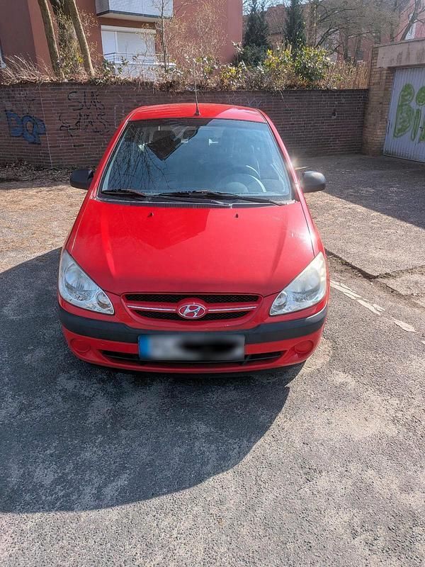 Gebraucht Hyundai Getz 67 PS (49 kW) 2008 Rot Kleinwagen
