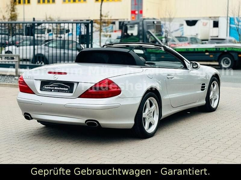 Gebraucht Mercedes SL500 AMG 306 PS (225 kW) 2002 Silber Cabrio