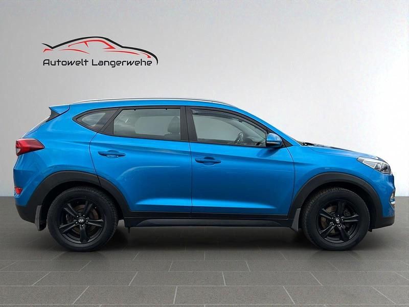Gebraucht Hyundai Tucson Trend 141 PS (103 kW) 2017 Blau SUV
