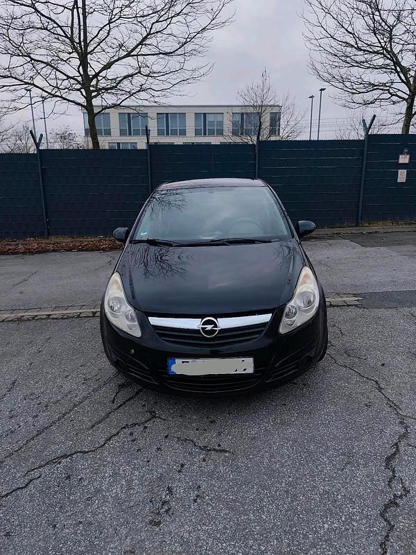 Gebraucht Opel Corsa 80 PS (58 kW) 2007 Schwarz Kleinwagen
