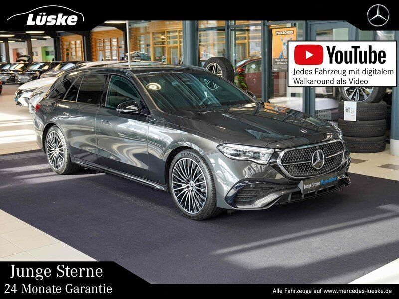 Grau Gebraucht 2023 Mercedes E300 AMG Kombi | 60.900 € (Teuer) - Bild 1/4