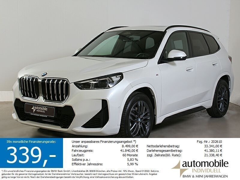 Mineralweiss met. Gebraucht 2023 BMW X1 M Sport SUV | 41.840 € (Fairer Preis) - Bild 1/4