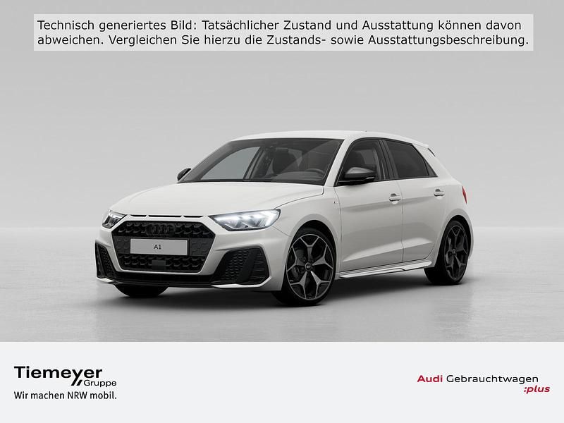 Weiß Gebraucht 2024 Audi A1 Sportback S-Line Kleinwagen | 26.770 € (Fairer Preis) - Bild 1/4