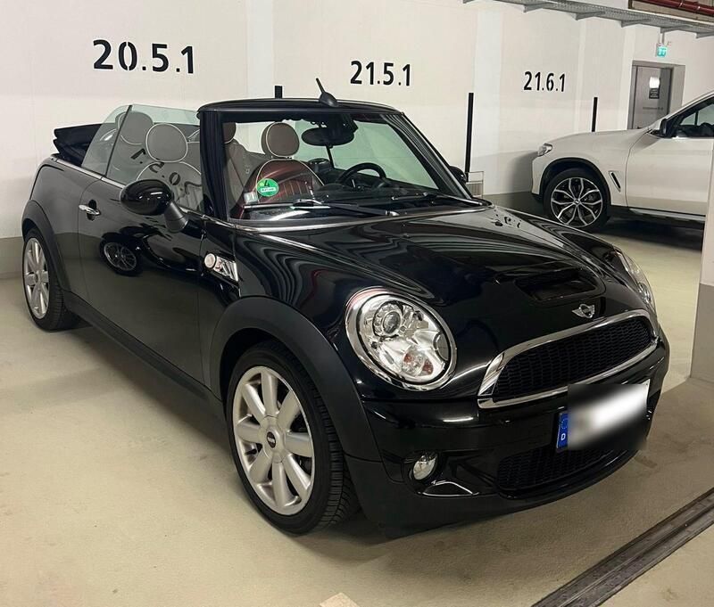 Schwarz Gebraucht 2010 Mini Cooper S Cabriolet Cabrio | 8.400 € (Guter Preis) - Bild 1/4
