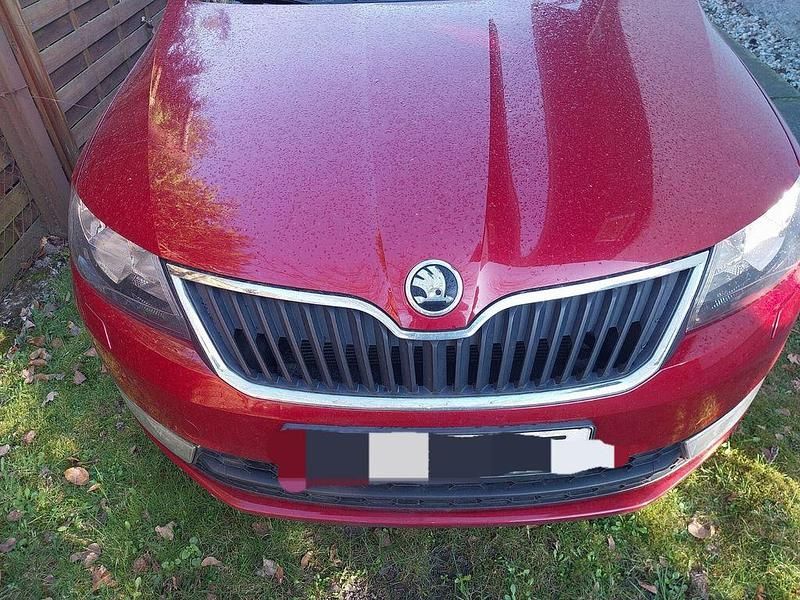 Gebraucht Skoda Rapid Elegance 105 PS (77 kW) 2015 Rot Kleinwagen
