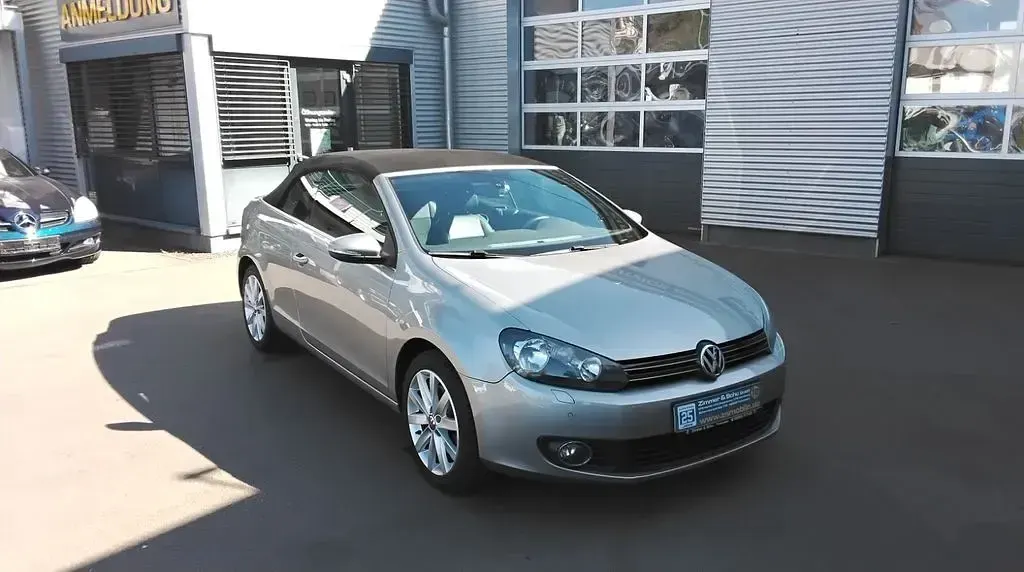 Gebraucht VW Golf Cabriolet Basis 160 PS (117 kW) 2012 Silber Cabrio
