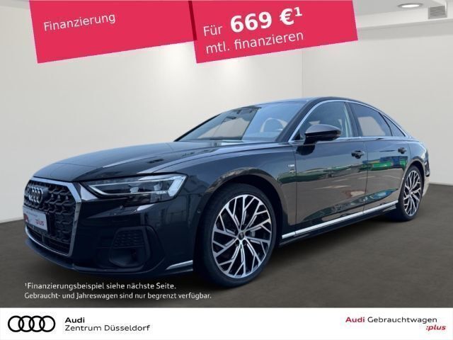 Vesuvgrau metallic Gebraucht 2023 Audi A8 Advanced Limousine | 66.900 € - Bild 1/4