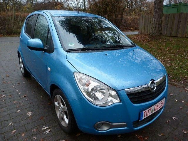 Gebraucht Opel Agila Edition 68 PS (50 kW) 2009 Blau Kleinwagen