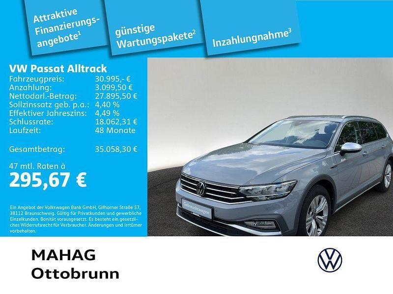 Grau Gebraucht 2022 VW Passat Alltrack Kombi | 30.995 € (Guter Preis) - Bild 1/2