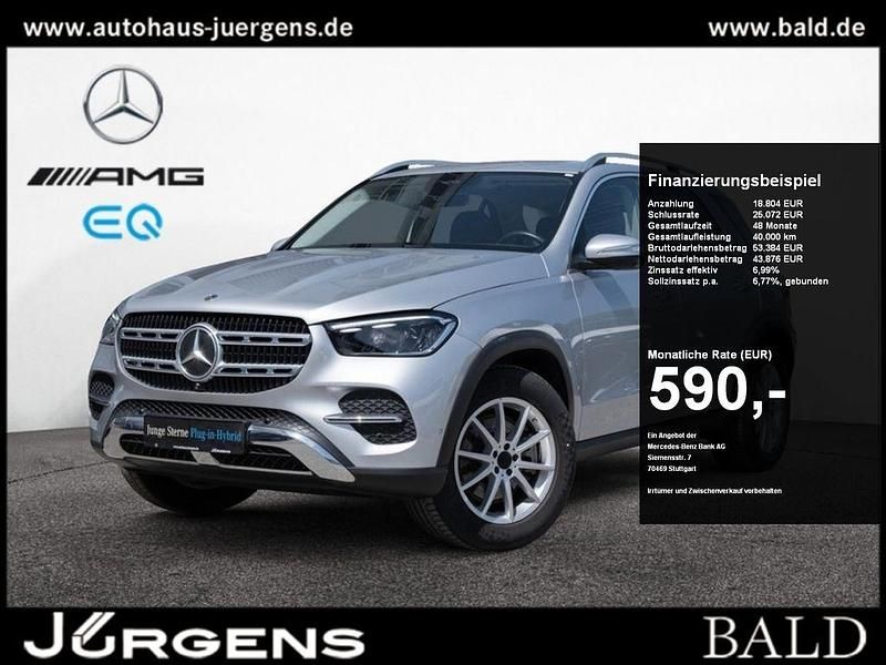 Silber hightech silver metall Gebraucht 2023 Mercedes GLE400 SUV | 59.190 € - Bild 1/4