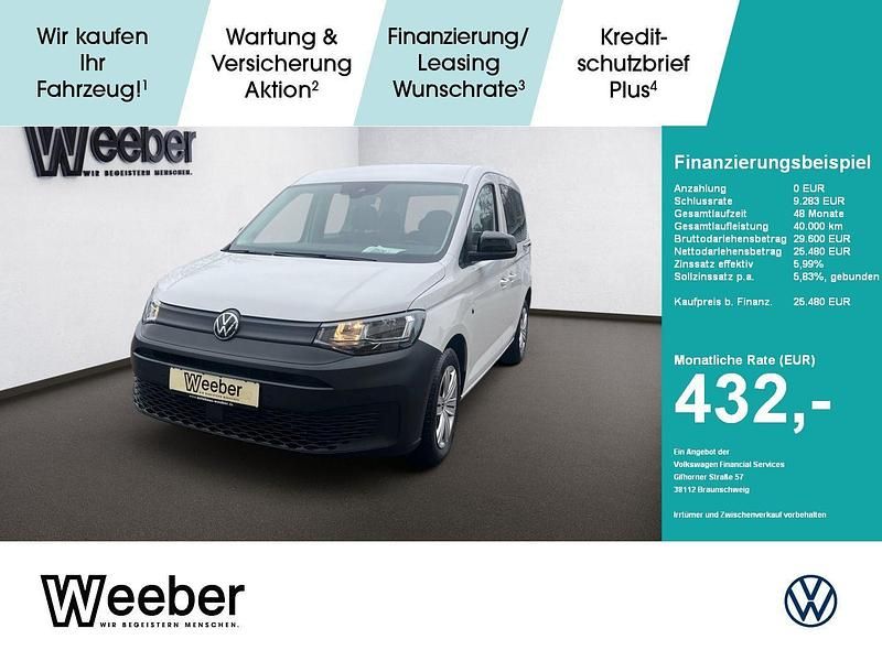 Gebraucht VW Caddy 114 PS (83 kW) 2022 Weiß Van / Kleinbus