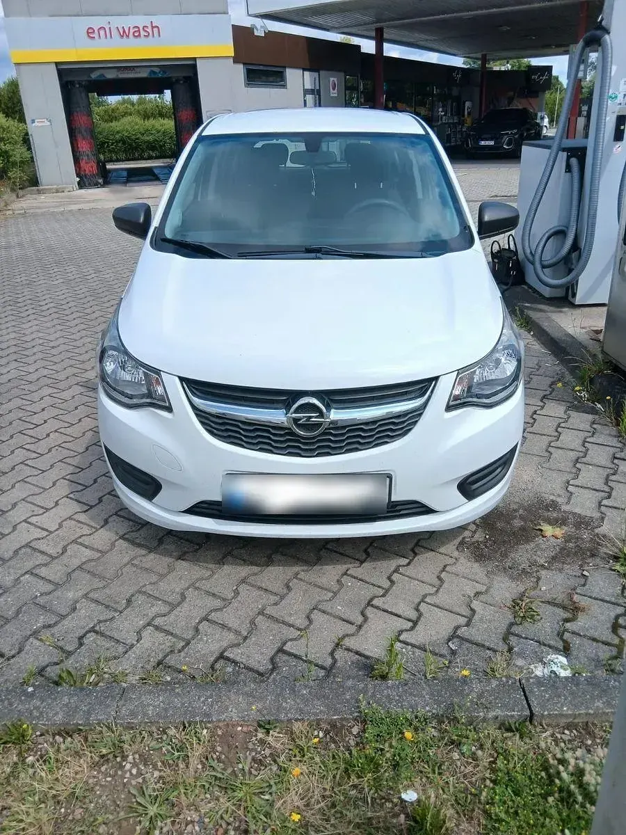 Gebraucht Opel Karl Edition 75 PS (55 kW) 2016 Weiß Kleinwagen