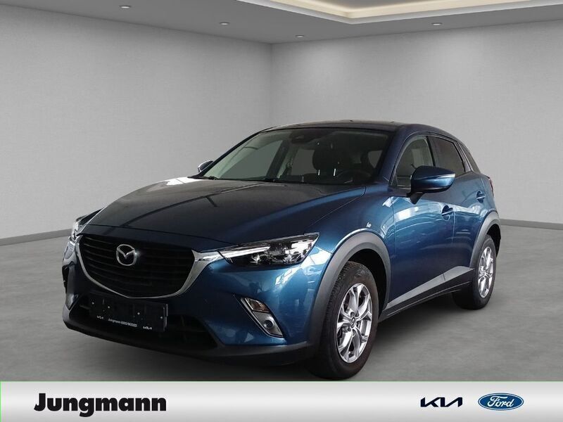Eternal blue Gebraucht 2017 Mazda CX-3 Exclusive-Line SUV | 14.990 € (Fairer Preis) - Bild 1/4