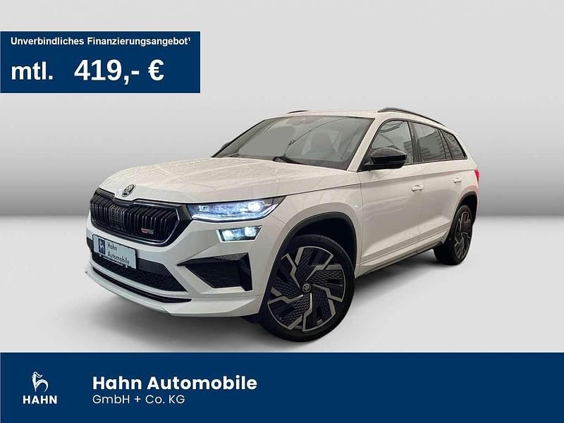 Gebraucht Skoda Kodiaq RS 245 PS (180 kW) 2023 Moonweiss metallic SUV