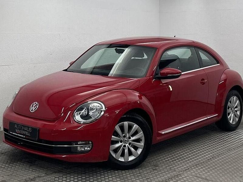 Rot Gebraucht 2012 VW Beetle Limousine | 9.870 € - Bild 1/4