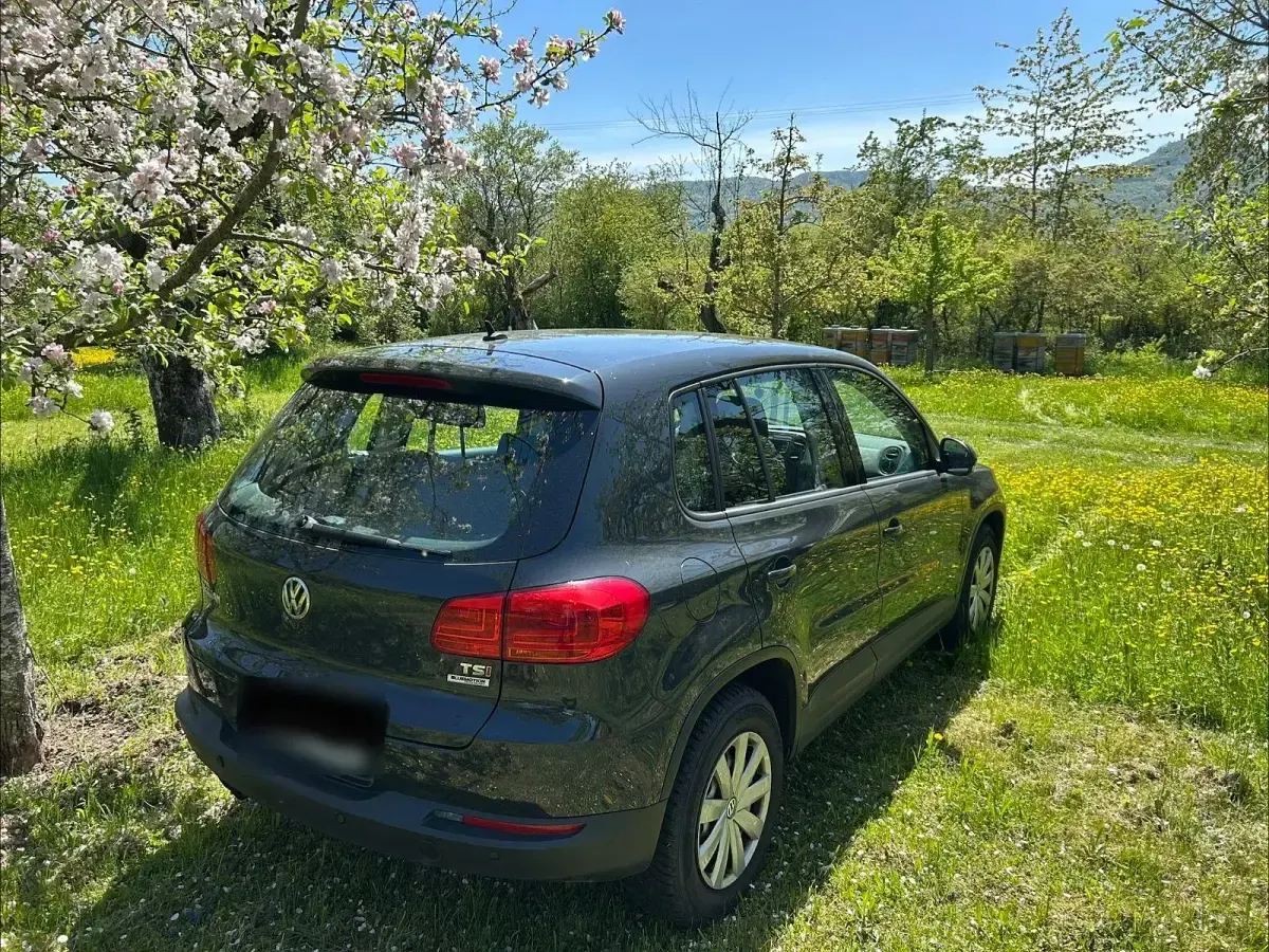 Gebraucht VW Tiguan Trendline 125 PS (91 kW) 2016 Grau SUV