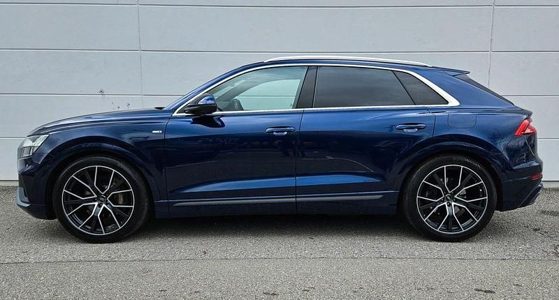 Gebraucht Audi Q8 S-Line 286 PS (210 kW) 2018 Blau SUV