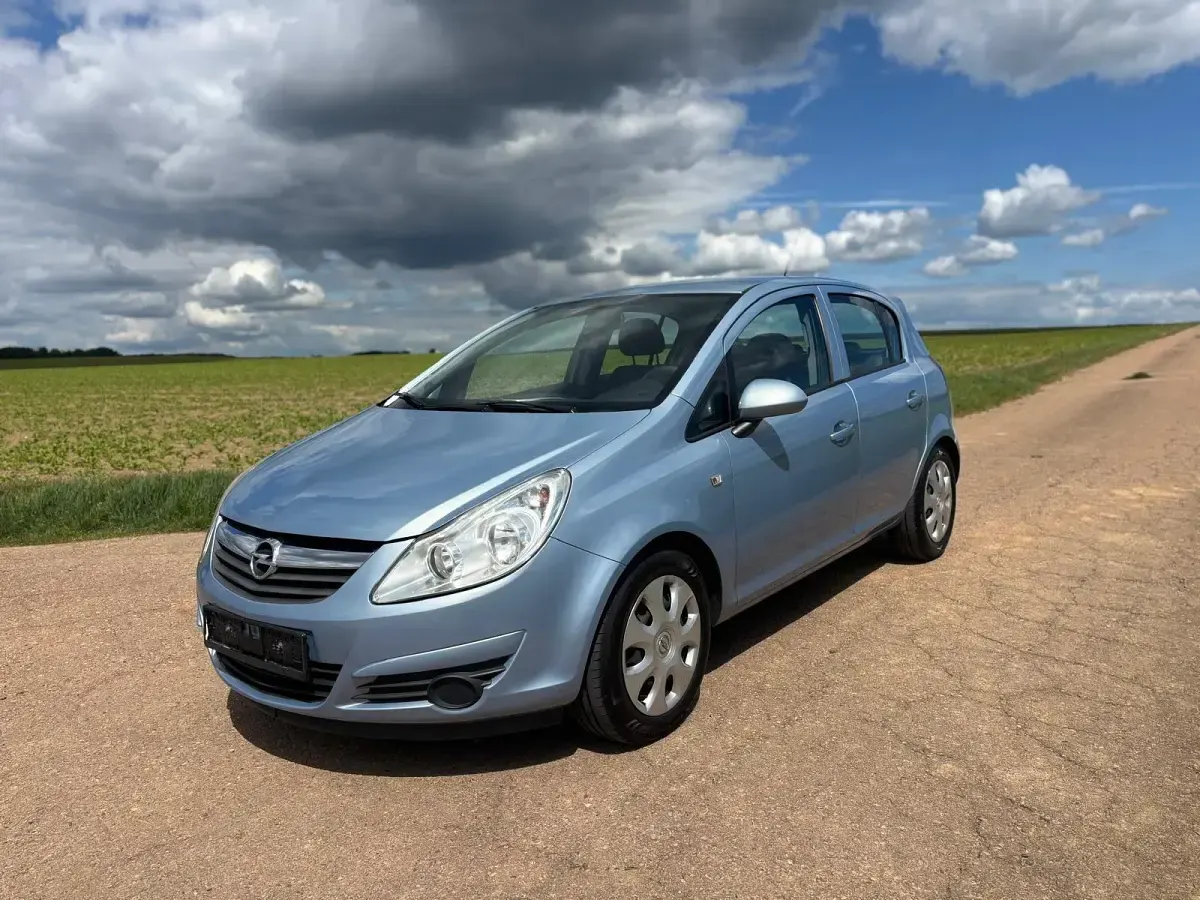 Usata Opel Corsa 80 CV (58 kW) 2008 Blu Utilitaria