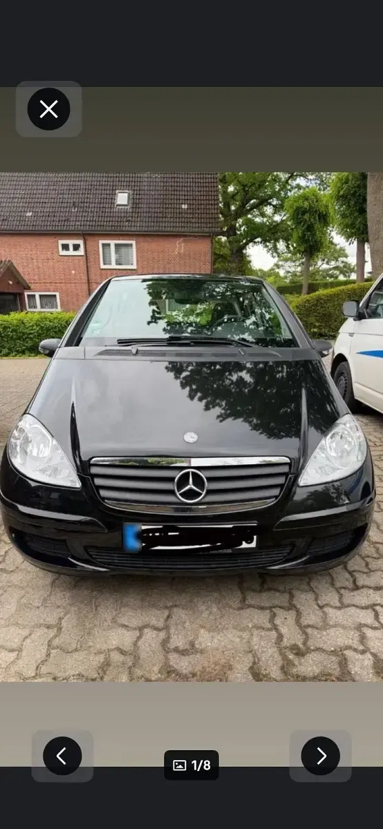 Gebraucht Mercedes A150 97 PS (71 kW) 2007 Schwarz Kleinwagen