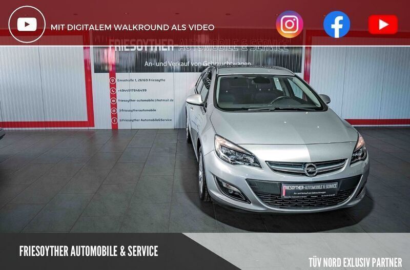 Silber Gebraucht 2016 Opel Astra Exklusiv Kombi | 7.390 € (Etwas zu teuer) - Bild 1/4