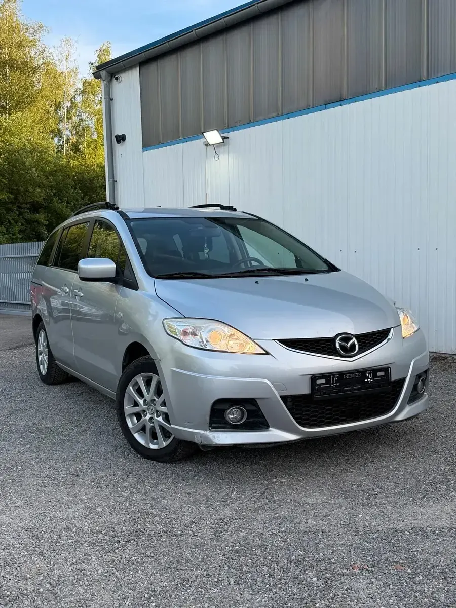 Gebraucht Mazda 5 120 PS (88 kW) 2010 Silber Van / Kleinbus