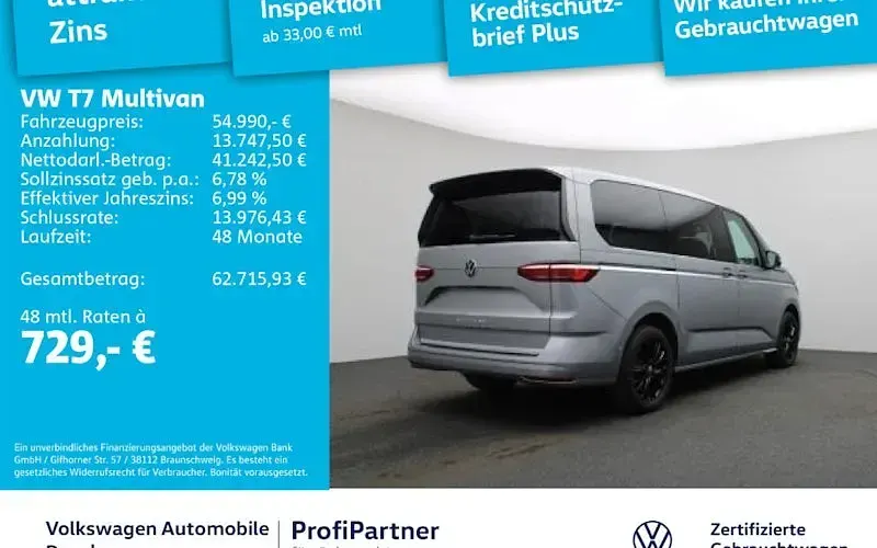 Gebraucht VW Multivan Style 150 PS (110 kW) 2025 Silber Van / Kleinbus
