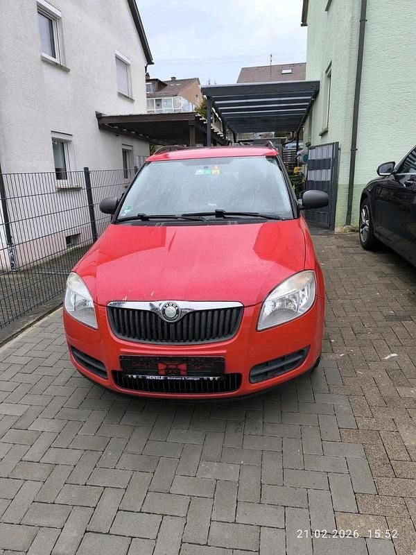Gebraucht Skoda Fabia 70 PS (51 kW) 2008 Rot Kombi