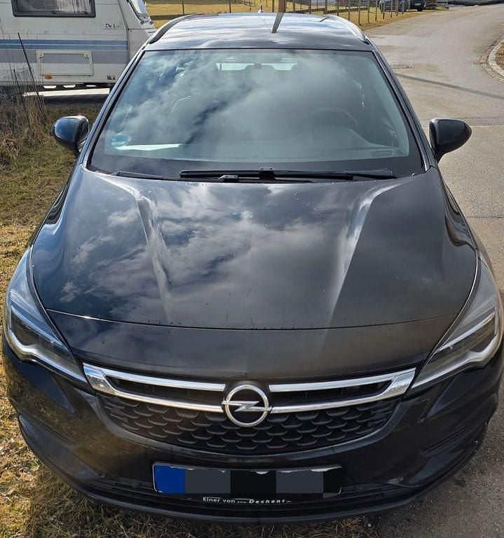 Gebraucht Opel Astra 150 PS (110 kW) 2017 Schwarz Kombi