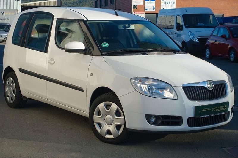 Gebraucht Skoda Roomster Style 105 PS (77 kW) 2009 Weiß Van / Kleinbus