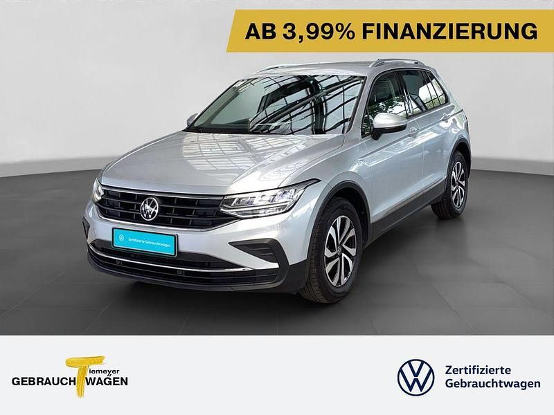 Silber Gebraucht 2021 VW Tiguan Active SUV | 20.480 € (Fairer Preis) - Bild 1/4