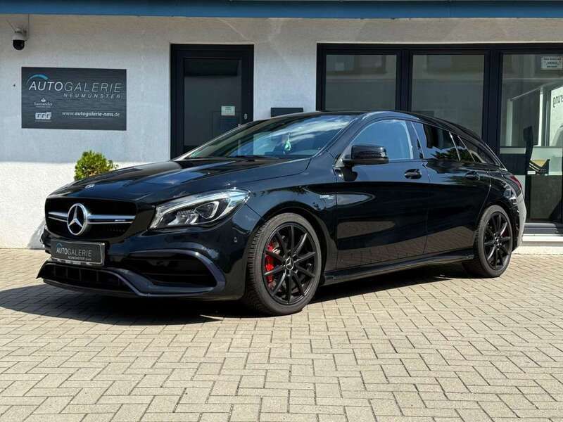 Kosmosschwarz metalliclack Gebraucht 2019 Mercedes CLA45 AMG AMG Kombi | 34.980 € (Superpreis) - Bild 1/4