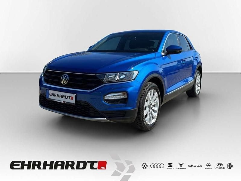 Ravennablau metallic Gebraucht 2020 VW T-Roc Sport SUV | 21.780 € (Guter Preis) - Bild 1/3