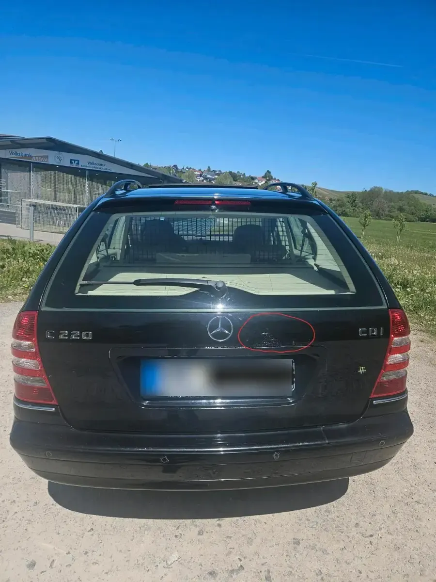 Gebraucht Mercedes C220 150 PS (110 kW) 2007 Schwarz Kombi