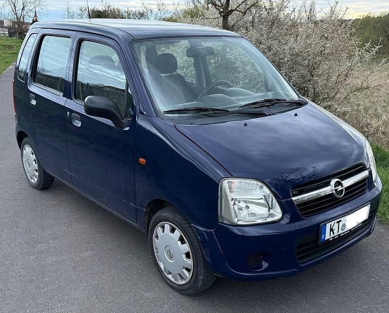 Second-hand Opel Agila 60 CP (44 kW) 2004 Albastru Monovolum