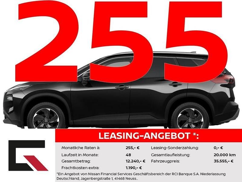 Neu Nissan X-Trail N-Connecta 163 PS (119 kW) 2025 M) (schwarz SUV