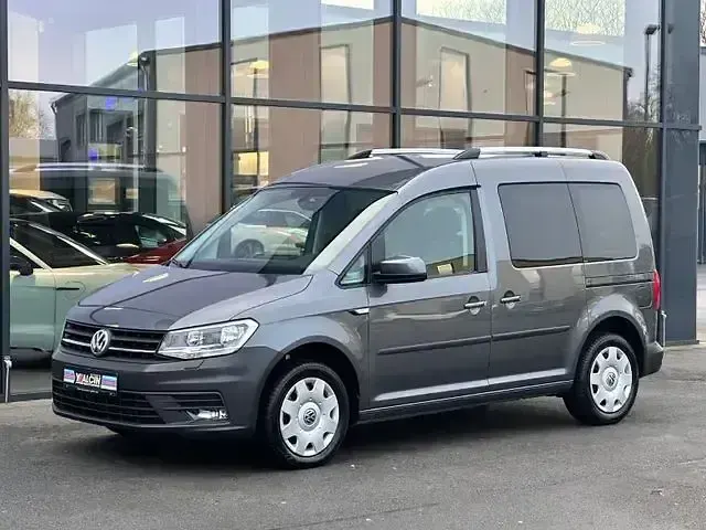 Gebraucht VW Caddy Comfortline 150 PS (110 kW) 2019 Iridiumgrau metallic Van / Kleinbus