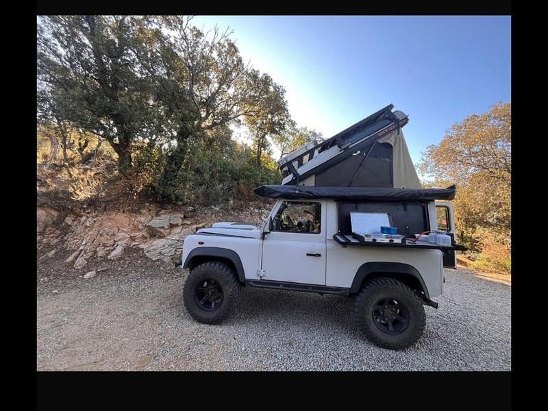 Grau Gebraucht 2003 Land Rover Defender S SUV | 45.900 € - Bild 1/4