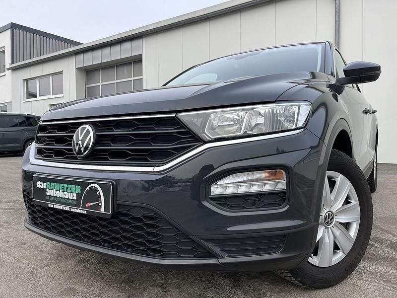 Grau Gebraucht 2021 VW T-Roc SUV | 17.860 € (Guter Preis) - Bild 1/4