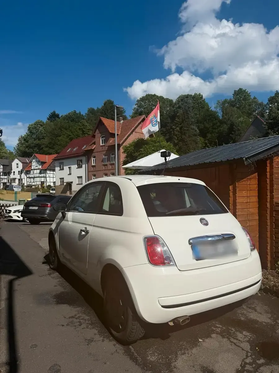 Gebraucht Fiat 500 69 PS (50 kW) 2009 Weiß Cabrio