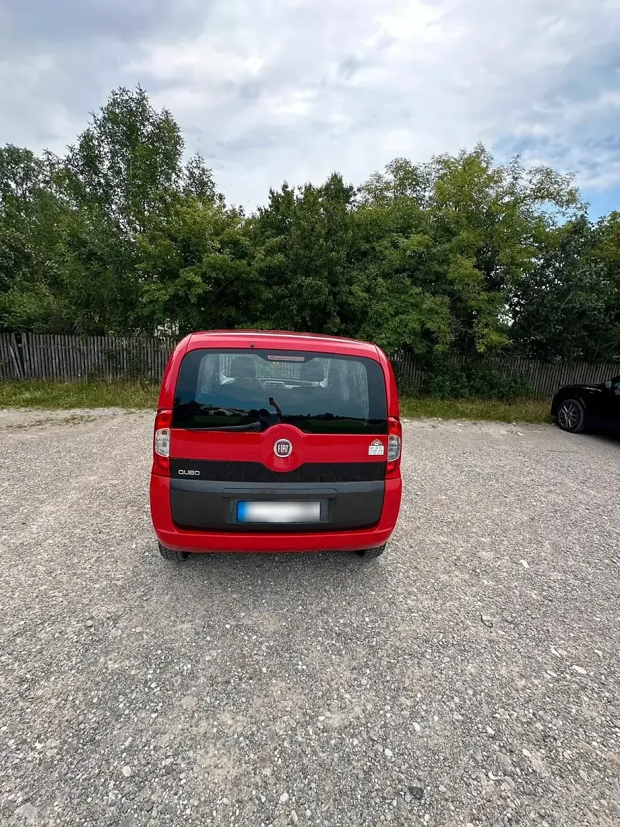 Gebraucht Fiat Qubo Trekking 75 PS (55 kW) 2009 Rot Van / Kleinbus