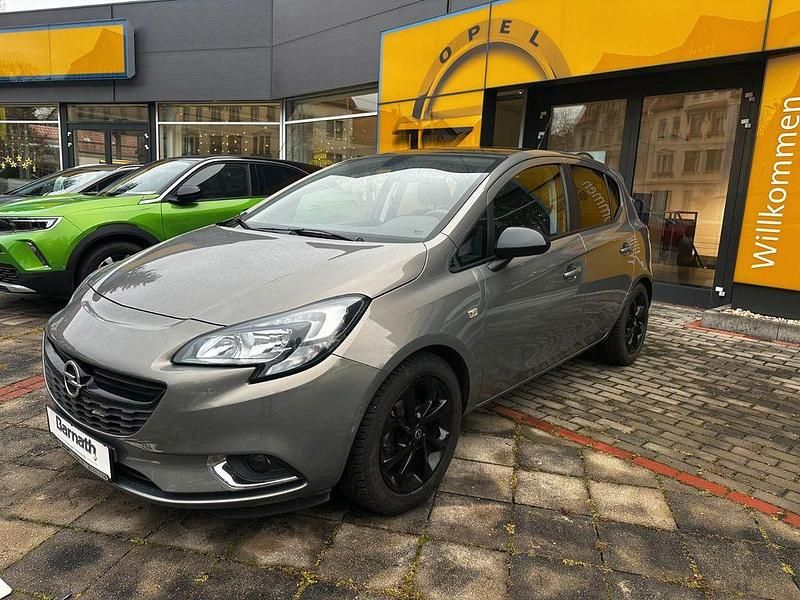 Grau Gebraucht 2015 Opel Corsa Color Edition Limousine | 9.950 € (Fairer Preis) - Bild 1/3
