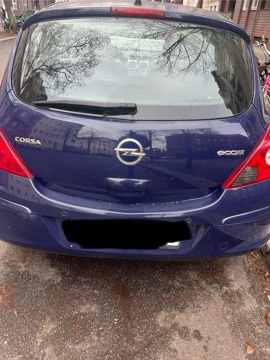 Gebraucht Opel Corsa Active 69 PS (50 kW) 2012 Blau Kleinwagen