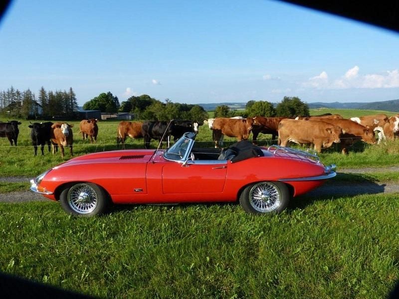 Gebraucht Jaguar E-Type 210 PS (154 kW) 1967 Rot Cabrio